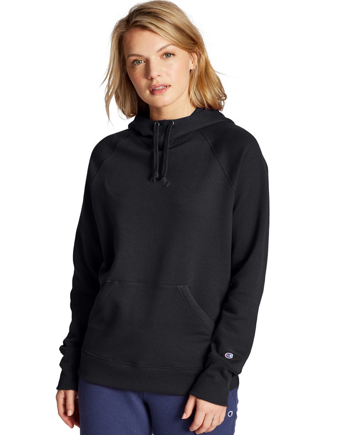 Champion Powerblend Hoodie Dames - Zwart - Belgie 6247VEAXR